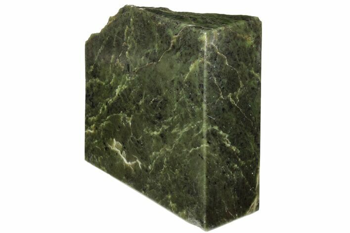 7.4" Wide, Polished Jade (Nephrite) Section - British Colombia